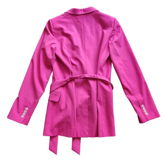 Aritzia Babaton Samuel pink belted blazer size 6 - Picture 5 of 7